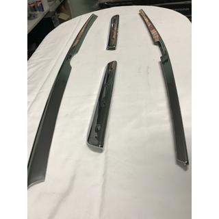 Хромированные Накладки на Решетку 2010-2012 (4 шт, пластик) Toyota Rav 4 2006-2013 гг. фото 3