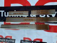 Dodge Nitro 2006-2011 гг. Накладки на пороги Natanko (нержавейка) фото 2