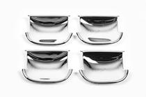 Volkswagen Passat B6 2006-2012 гг. Накладки на ручки дверей (4 шт, пластик) фото 2