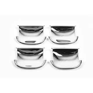 Накладки на ручки дверей (4 шт, пластик) Volkswagen Passat B6 2006-2012 гг. фото 2