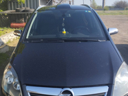 Opel Zafira B 2005–2011 гг. Накладки на зеркала 2005-2008 (2 шт., Нержавейка) фото 3