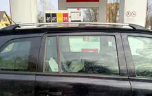 Opel Zafira B 2005–2011 гг. Алюминиевые рейлинги (Caravan, хром) фото 6