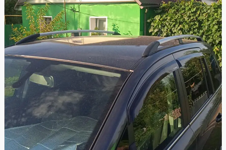 Opel Zafira B 2005–2011 гг. Алюминиевые рейлинги (Caravan, хром) Image