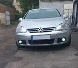 Volkswagen Golf 5 2003-2009 гг. Противотуманные фары с вставками (HB, с LED-лампой) фото 3