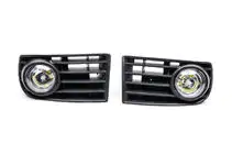 Volkswagen Golf 5 2003-2009 гг. Противотуманные фары с вставками (HB, с LED-лампой) фото 2