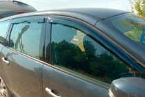 Renault Scenic/Grand 2009-2016 гг. Ветровики на окна (4 шт, HIC) фото 5