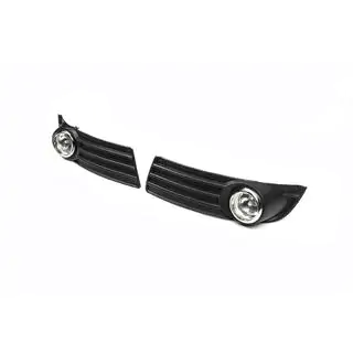 Противотуманные фары с вставками (с LED-лампой) Volkswagen Jetta 2006-2011 гг. фото 2