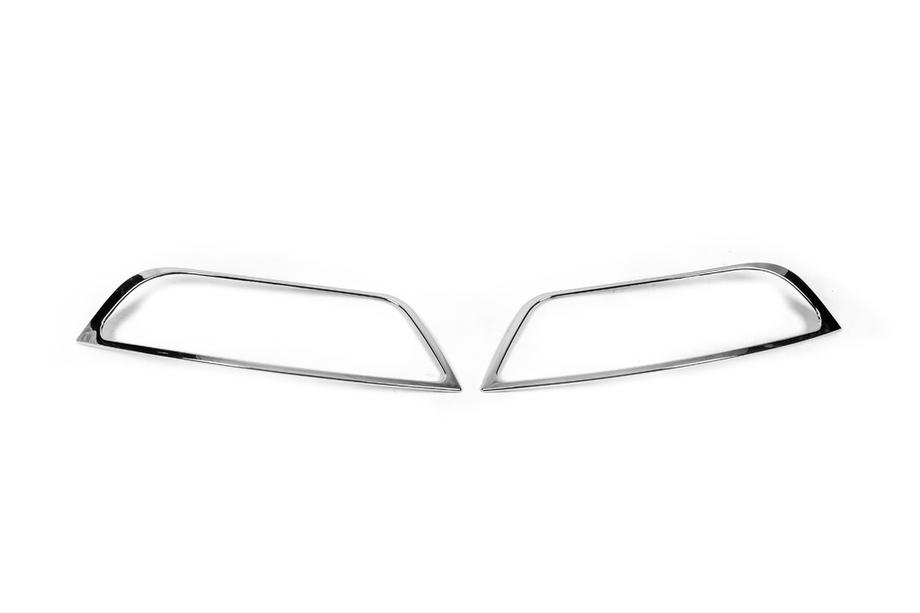 Volkswagen Passat B5 1997-2005 гг. Накладки на фары 2001-2005 (2 шт, пластик) Image