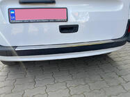 Renault Kangoo 2008-2020 гг. Накладка на задний бампер OmsaLine (2013+, Нержавейка) фото 3