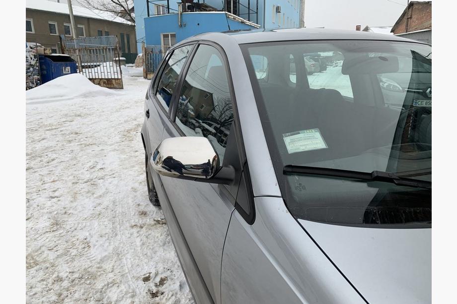 Volkswagen Polo 2001-2009 гг. Накладки на Зеркала Нержавеющая Сталь Фото 3