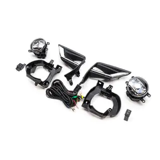 Светодиодные Противотуманные Фары с Кронштейнами (2 шт., 2017+) Toyota Land Cruiser Prado 150 2009-2023 гг. фото 3