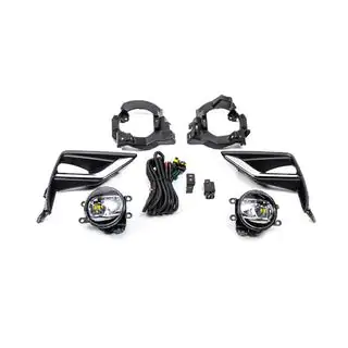 Светодиодные Противотуманные Фары с Кронштейнами (2 шт., 2017+) Toyota Land Cruiser Prado 150 2009-2023 гг. фото 2
