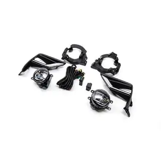 Светодиодные Противотуманные Фары с Кронштейнами (2 шт., 2017+) Toyota Land Cruiser Prado 150 2009-2023 гг. фото 4