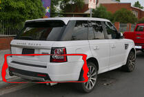Range Rover Sport 2005-2013 гг. Задний бампер (Autobiography) фото 4