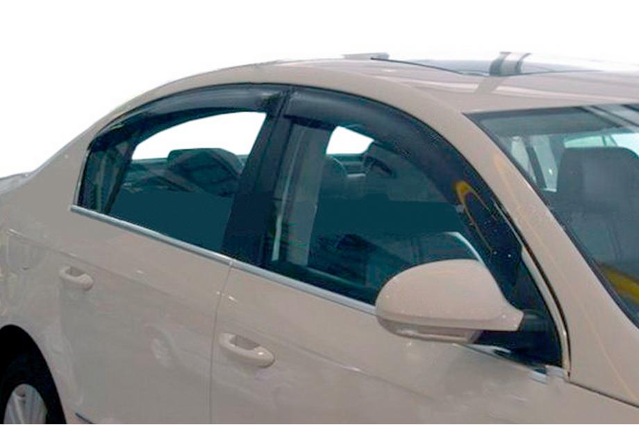 Volkswagen Passat B7 2012-2015 гг. Ветровики SD (EU, 4 шт, HIC) Фото 6