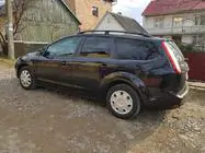 Ford Focus II 2008-2011 гг. Алюминиевые Рейлинги (Caravan, Черные) фото 2