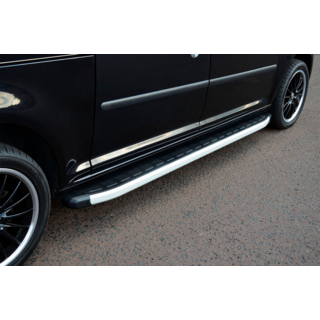Боковые пороги Fullmond (2 шт., алюминий) фото 2