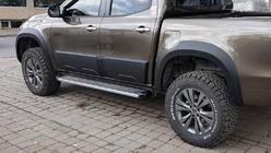 Mercedes X class 2017-2020 гг. Расширители колесных арок (ABS) фото 7