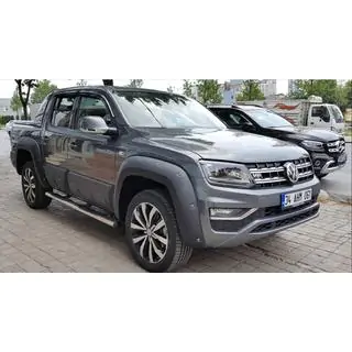 Расширители колесных арок (стекловолокно, под покраску) Volkswagen Amarok 2010-2022 гг. фото 3