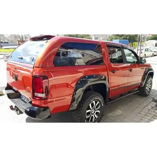 Расширители колесных арок (стекловолокно, под покраску) Volkswagen Amarok 2010-2022 гг. фото 4