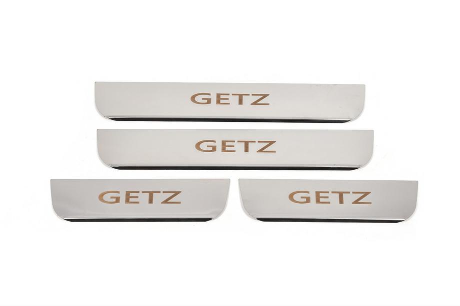 Накладки на пороги Carmos (4 шт, нержавейка) Image