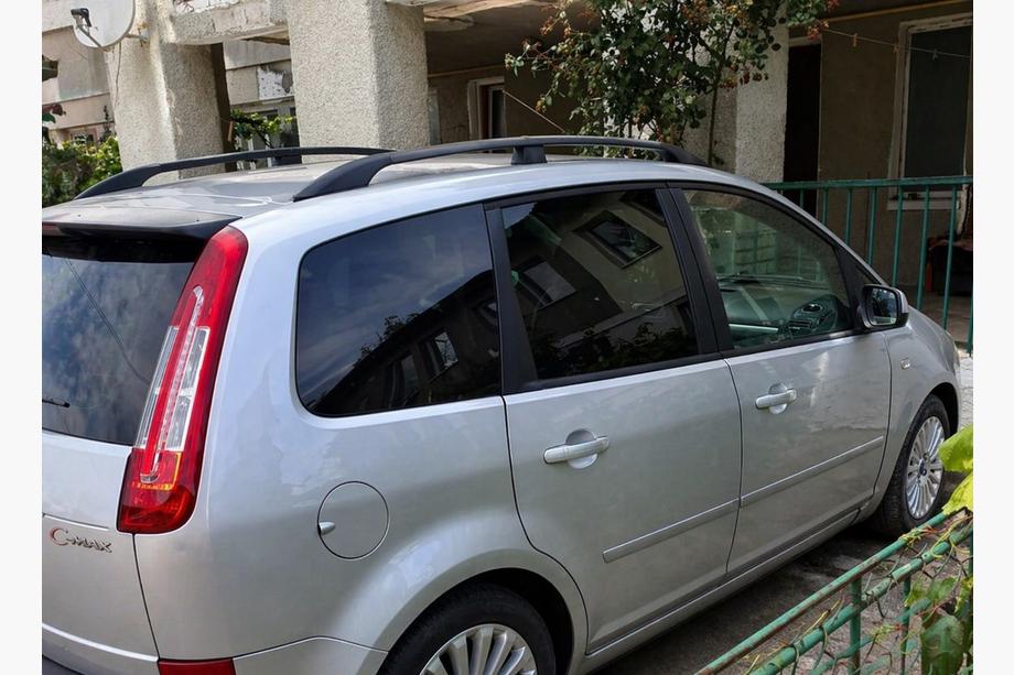 Ford C-Max 2004-2010 гг. Черные рейлинги Image