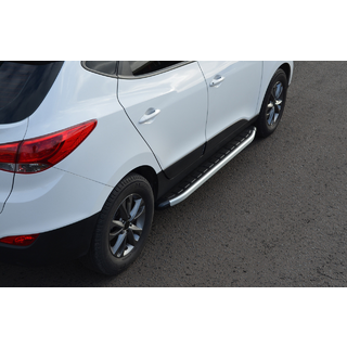 Боковые пороги Fullmond (2 шт., алюминий) фото 3