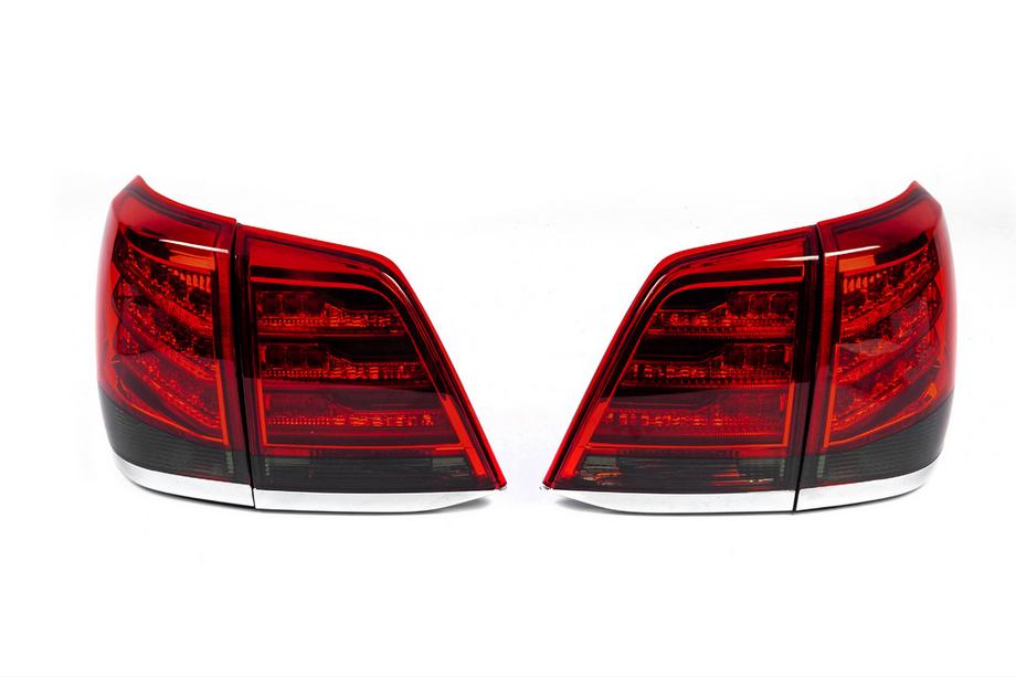 Toyota Land Cruiser 200 2007-2021 гг. Задние Фонари 2007-2015 V-3 (Дизайн Lexus 2012-2015) Фото 3