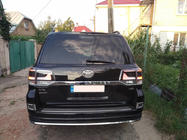 Toyota Land Cruiser 200 2007-2021 гг. Задние Фонари 2016+ (Executive Black) фото 6
