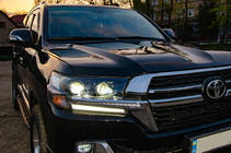 Toyota Land Cruiser 200 2007-2021 гг. Передние Фары 2016+ (Executive) фото 7