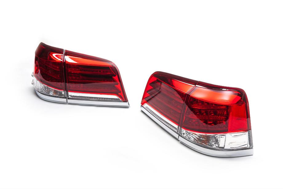 Lexus LX570/450d 2008-2022 гг. Задние фонари (2012-2015, 2 шт) Наружный Правый (Крыло) Фото 4