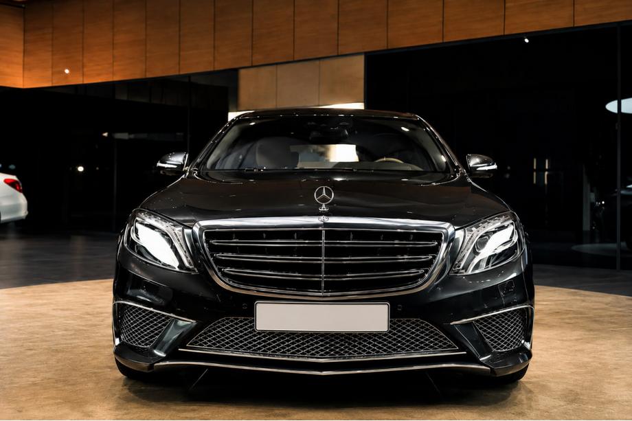 Mercedes S-class W222 2013-2022 гг. Радиаторная решетка AMG Без NightVision Фото 2