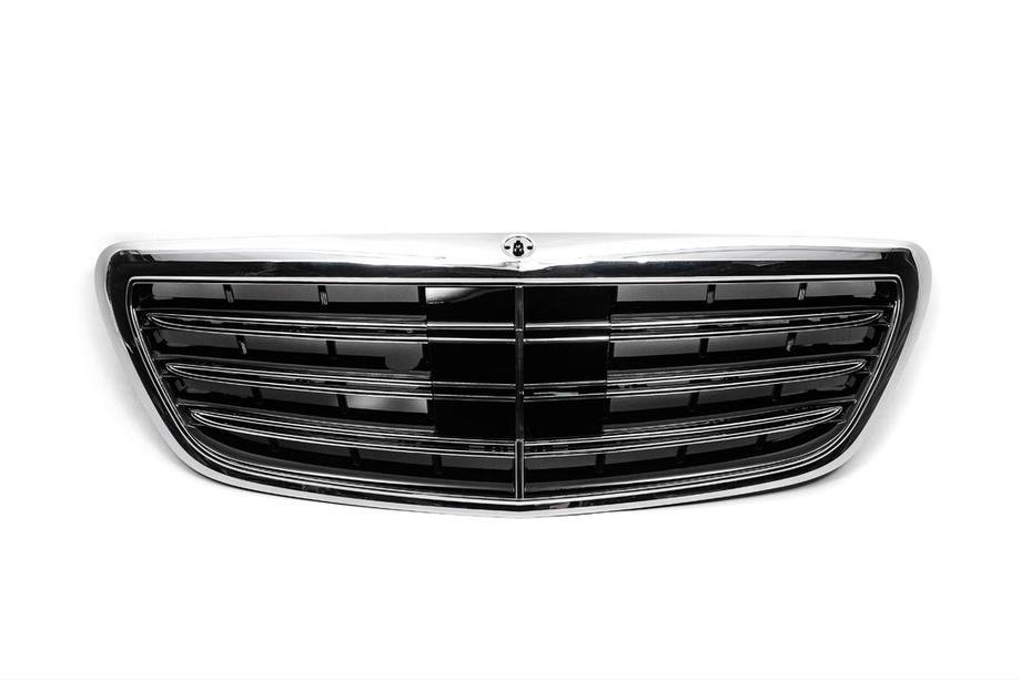 Mercedes S-class W222 2013-2022 гг. Радиаторная решетка AMG Без NightVision Фото 4