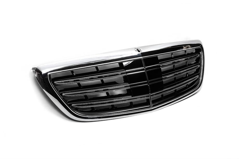 Mercedes S-class W222 2013-2022 гг. Радиаторная решетка AMG Без NightVision Фото 5