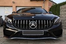 Mercedes S-class C217 Coupe 2014-2020 гг. Радиаторная решетка BRB (для COUPE) 2018+ фото 1