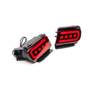 Задние фонари LED V1 (2 шт., 2017+) Toyota Land Cruiser Prado 150 2009-2023 гг. фото 2