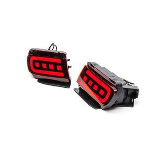 Задние фонари LED V1 (2 шт., 2017+) Toyota Land Cruiser Prado 150 2009-2023 гг. фото 3