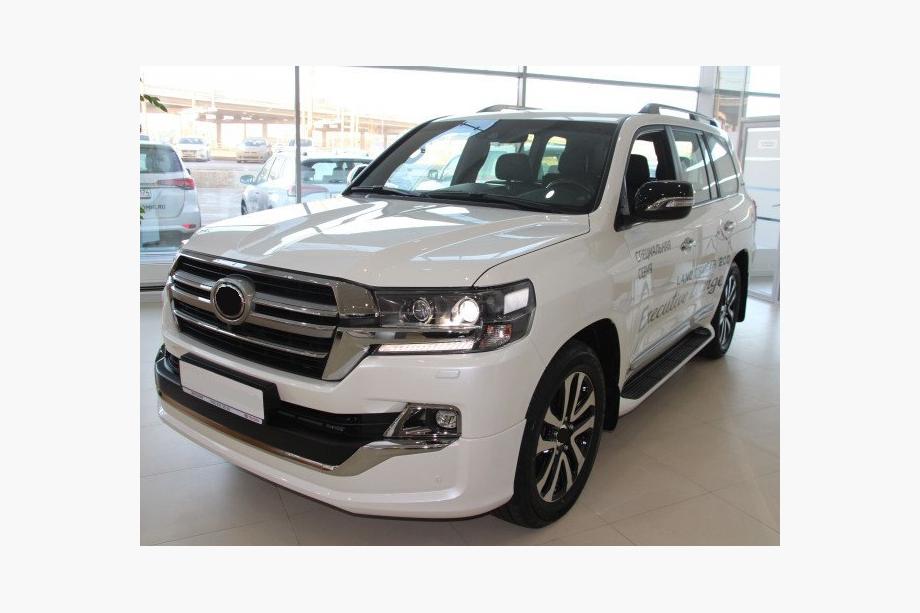 Toyota Land Cruiser 200 2007-2021 гг. Решетка радиатора 2016-2021 (дизайн 2019) С камерой Фото 5