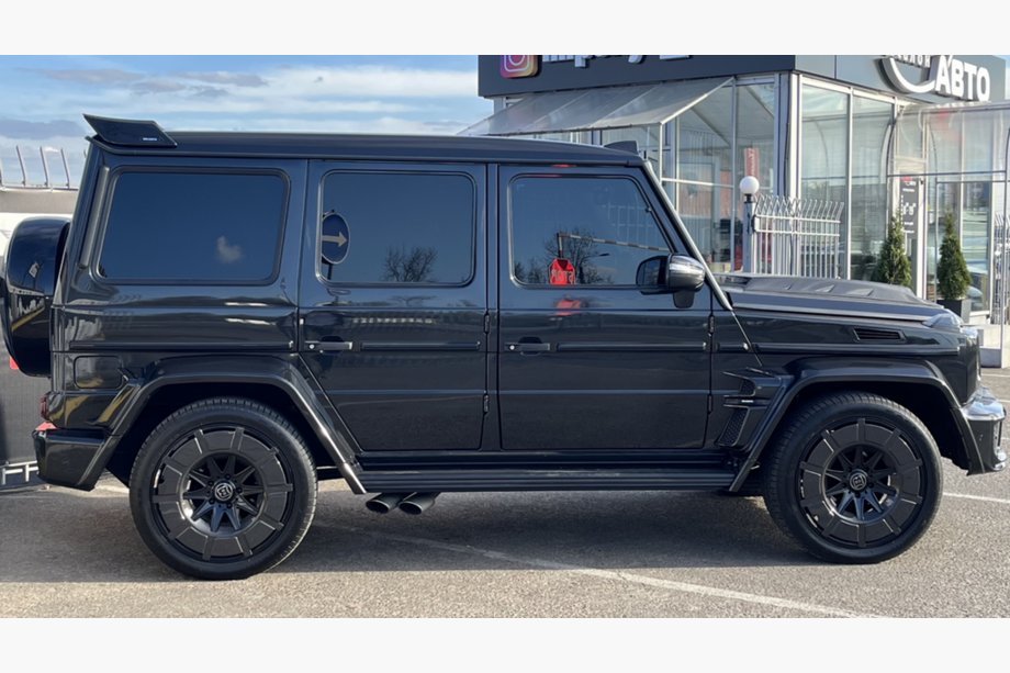 Mercedes G class W463 1990-2018 гг. Черные дверные молдинги в сборе (дизайн 2019) Фото 2