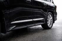 Lexus LX570/450d 2008-2022 гг. Молдинги на двери (Дизайн 2016+) фото 1