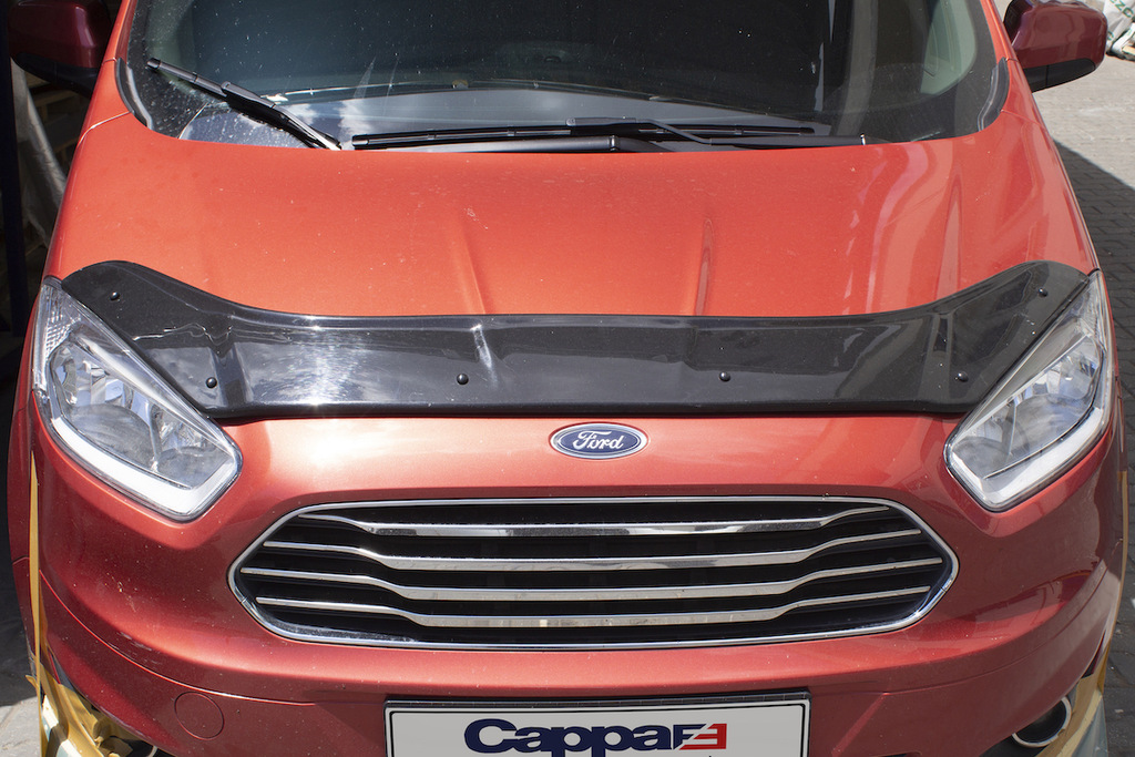 Дефлектор капота EuroCap для Ford Courier 2014-2023 рр - фото 10