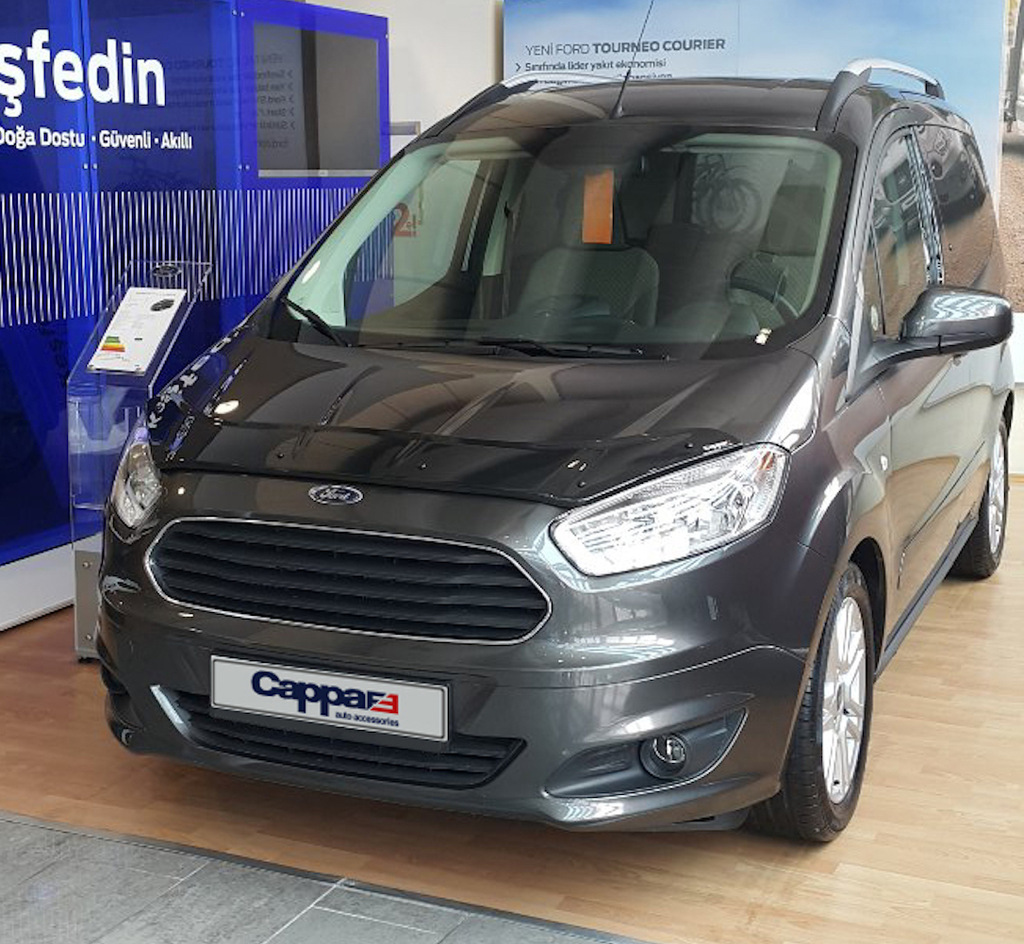 Дефлектор капота EuroCap для Ford Courier 2014-2023 рр - фото 15