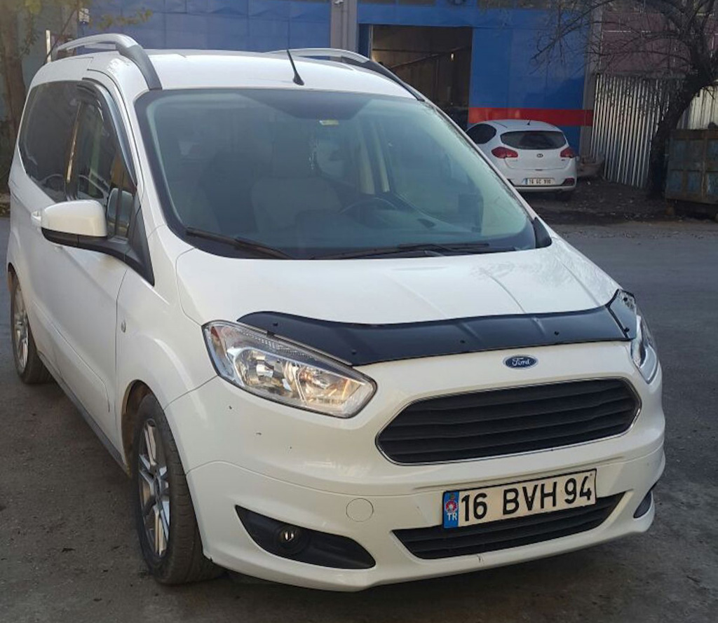 Дефлектор капота EuroCap для Ford Courier 2014-2023 рр - фото 6