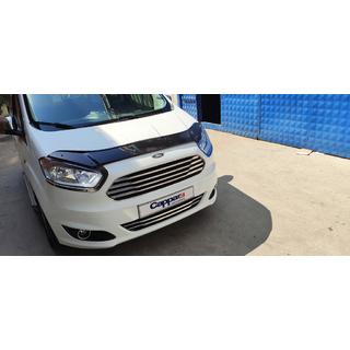 Дефлектор капота EuroCap Ford Courier 2014-2023 гг. фото 4