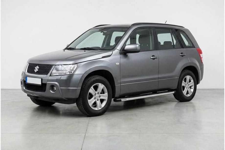 Suzuki Grand Vitara 2005-2017 гг. Боковые пороги Fullmond (2 шт, алюминий) Image