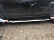 Volkswagen Amarok 2010-2022 гг. Боковые пороги Fullmond Grey (2 шт, алюминий) фото 2