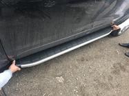 Volkswagen Amarok 2010-2022 гг. Боковые пороги Fullmond Grey (2 шт, алюминий) фото 3