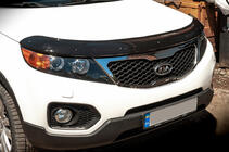 Kia Sorento II XM 2009-2014 гг. Дефлектор капота 2009-2012 (EuroCap) фото 3