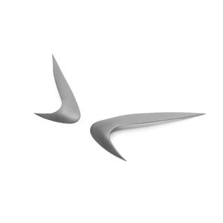 Реснички на фары Moon (грунтованные под покраску) Mercedes Vito W639 2004-2014 гг. фото 3