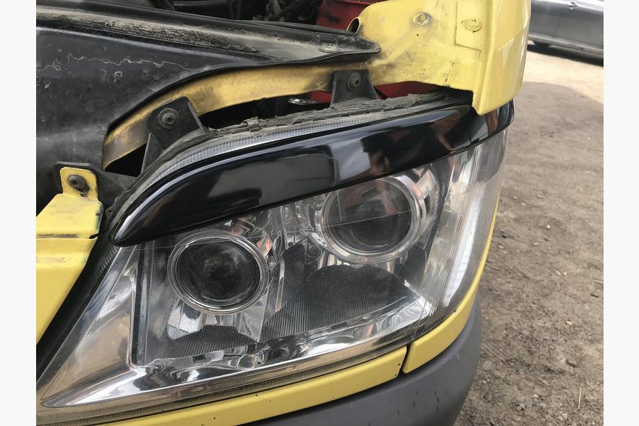 Mercedes Sprinter W901/902/903/904/905 1995–2006 гг. Реснички на фары (черные, ABS, 2000-2006) Фото 4